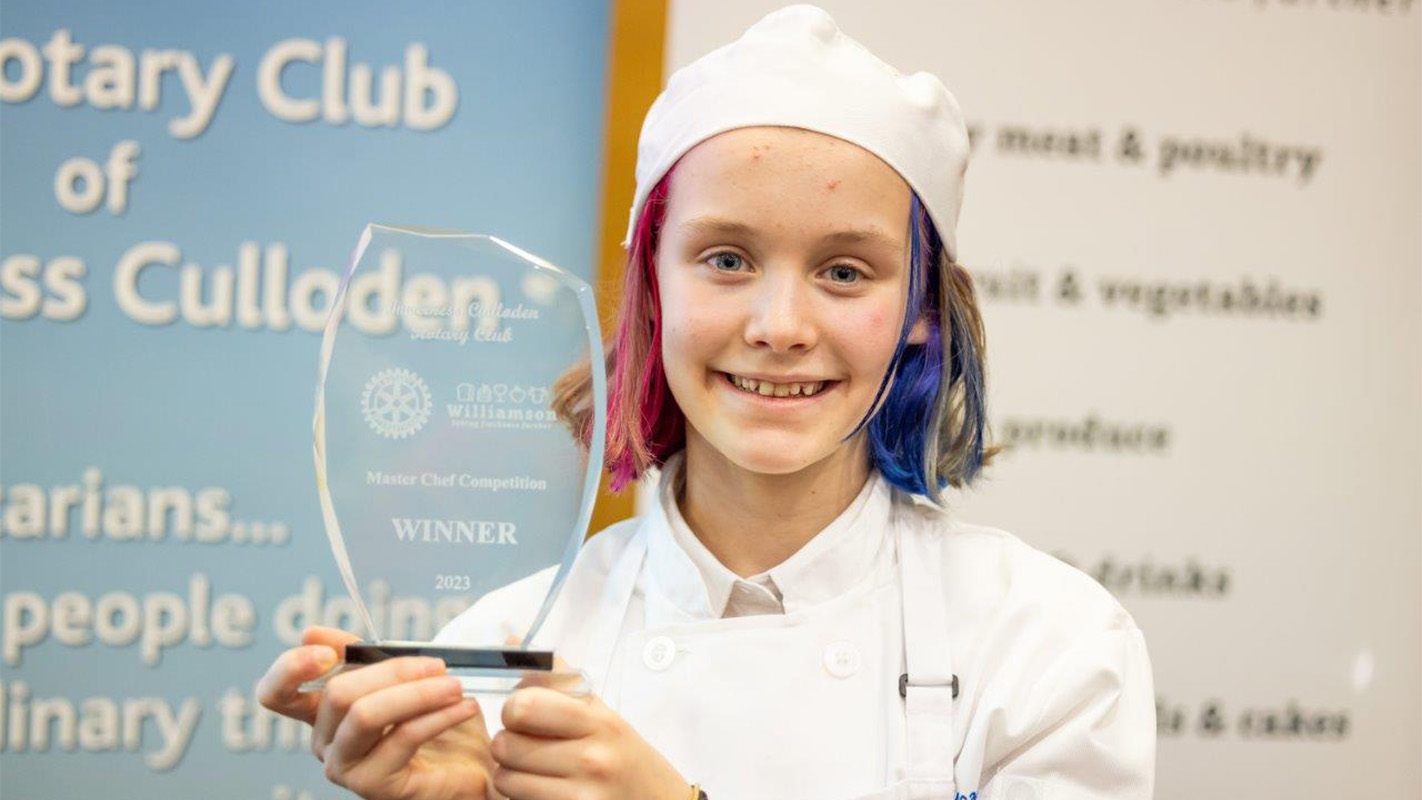 Winner of schools cooking competition crowned at UHI Inverness