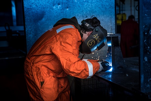 Engineering apprentice - welding