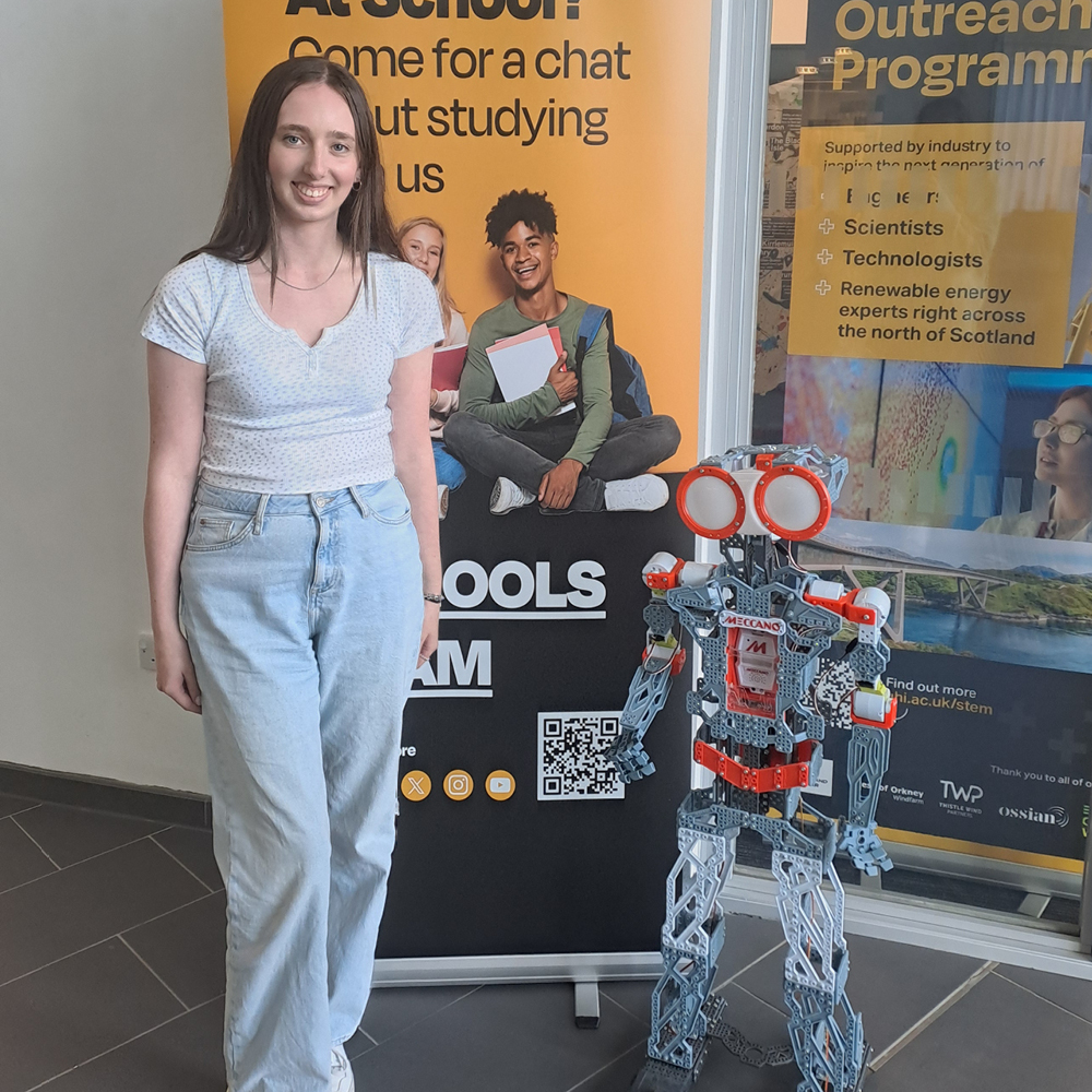 Kerri MacDonald-Nethercott, HNC Applied Science schools programme student