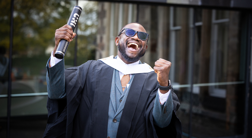 UHI Inverness Graduate Father James