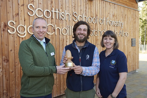 Inverness College UHI wins industry award from Tilhill Forestry