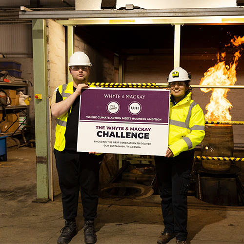 Students team up with whisky firm to take on Fuel Change challenge 