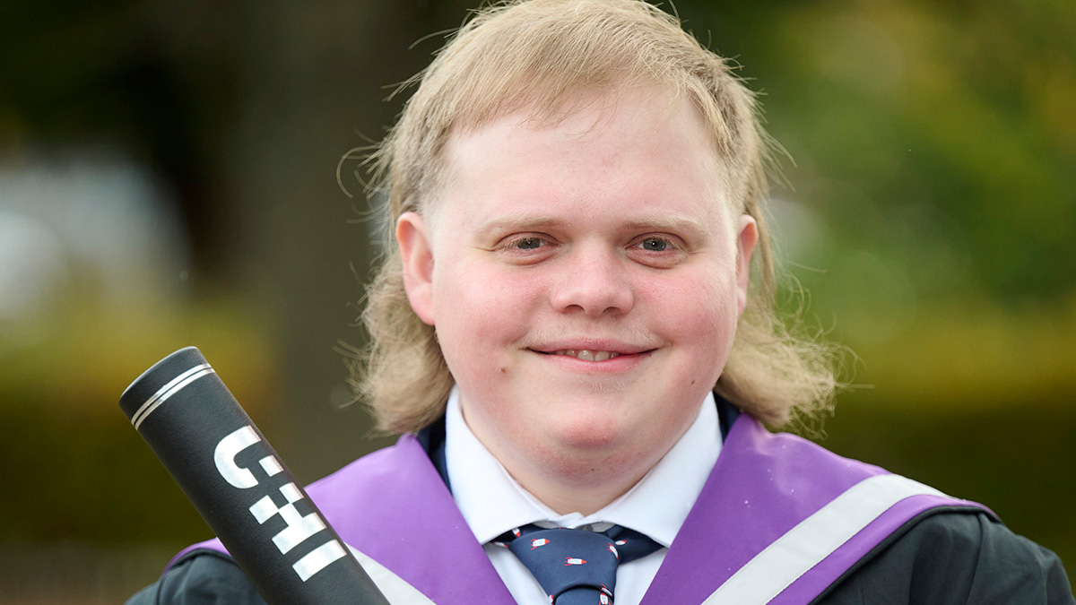 Graduate profile: showcasing his work to a Hollywood star is Gary's degree highlight