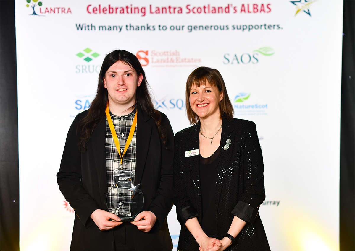 UHI Inverness forestry student triumphs at national awards