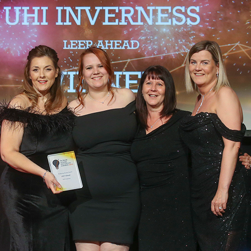 UHI Inverness course for care experienced students wins national award