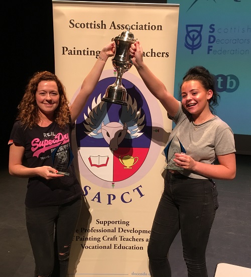 Competition success for Inverness College UHI painting and decorating apprentices