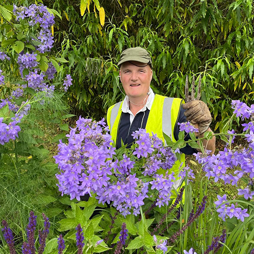 UHI Inverness grounds blossom thanks to voluntary efforts of gardening grandad