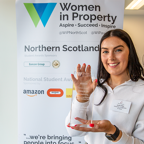 UHI Inverness student wins Women in Property regional award