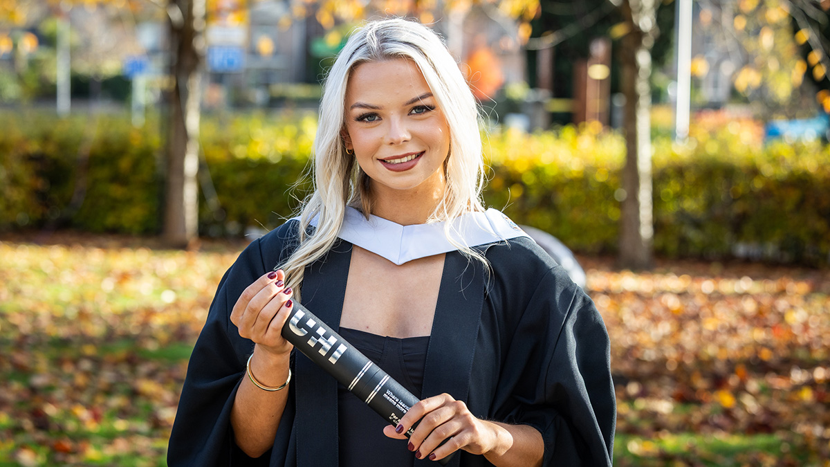 Graduate story: UHI Inverness helps beauty therapist Leah achieve dream