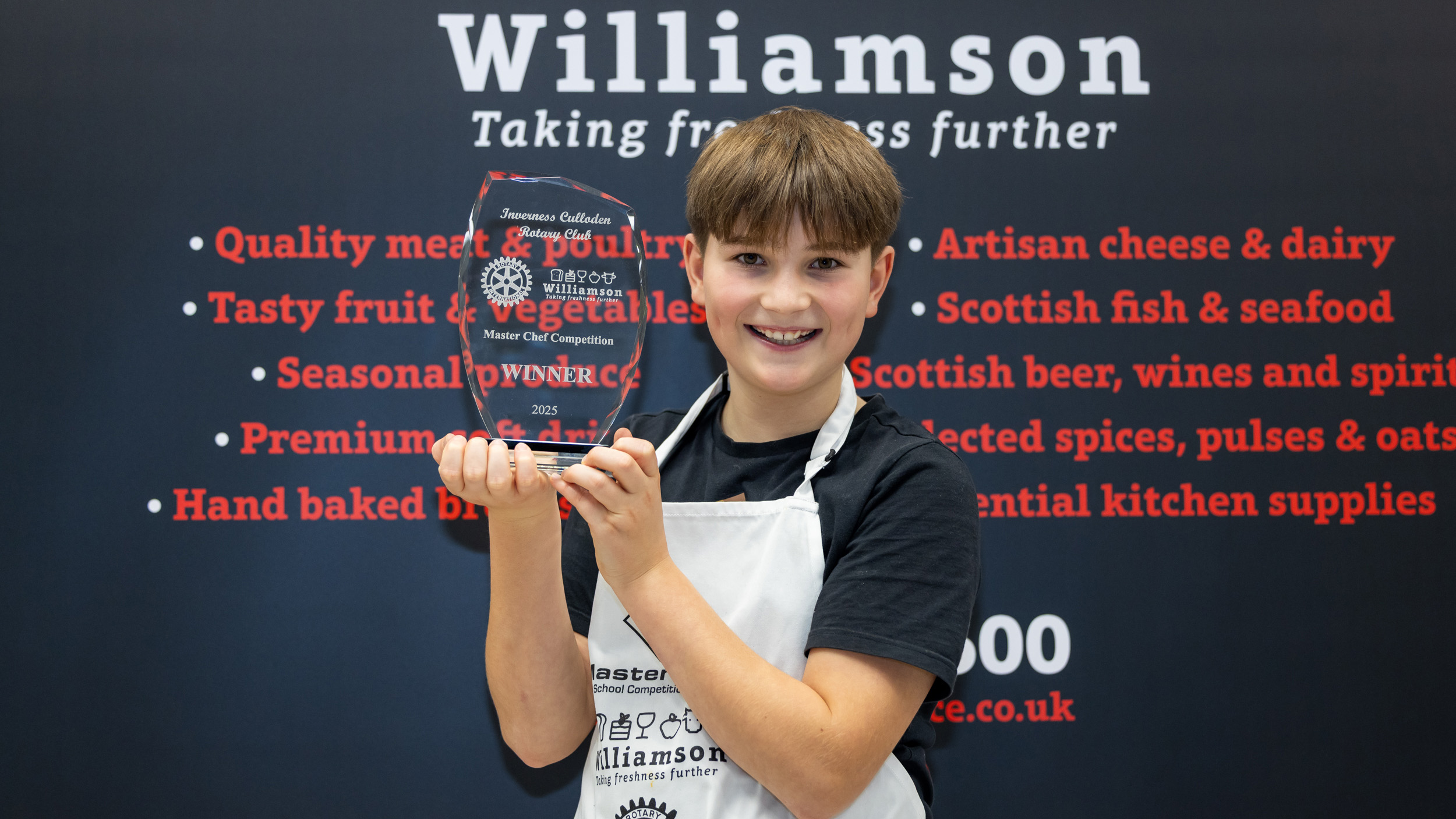 Schools master chef winner triumphs at UHI Inverness finals evening