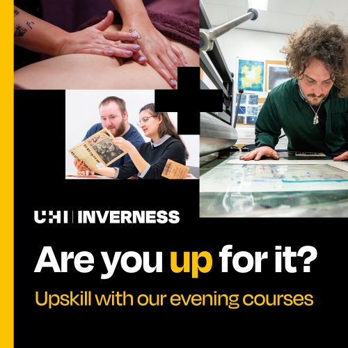 UHI Inverness launches part-time evening courses