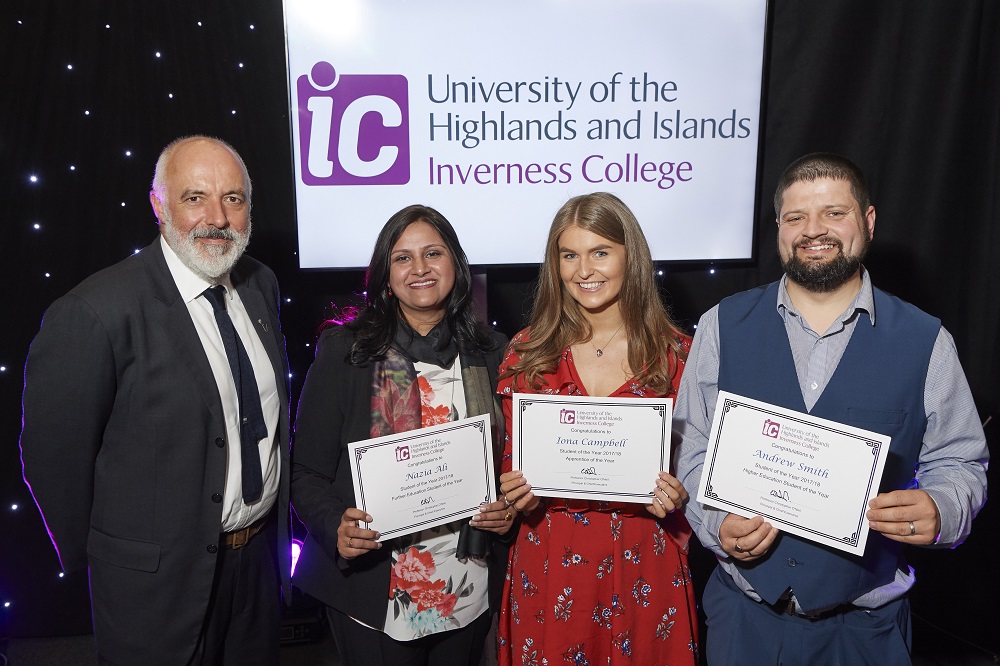 Inverness College UHI celebrates annual Student Awards