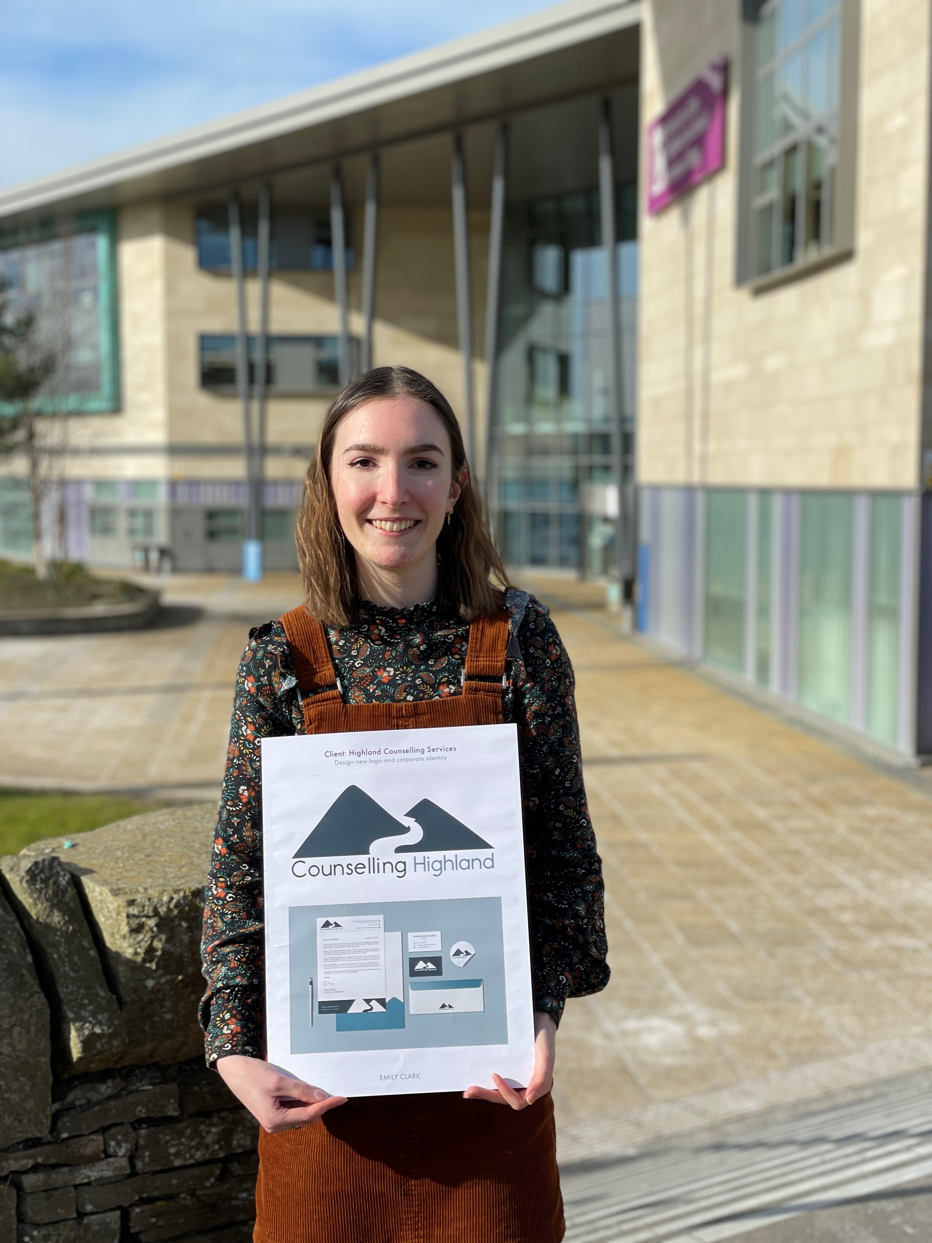 Inverness College UHI student designs Highland charity’s logo