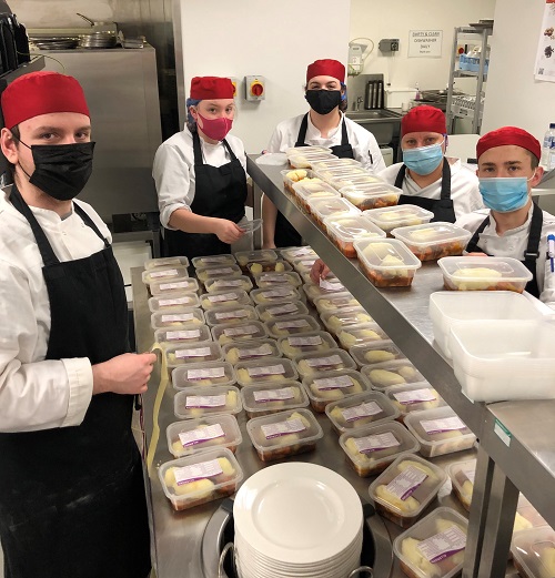 Inverness cookery students support families in need this Christmas