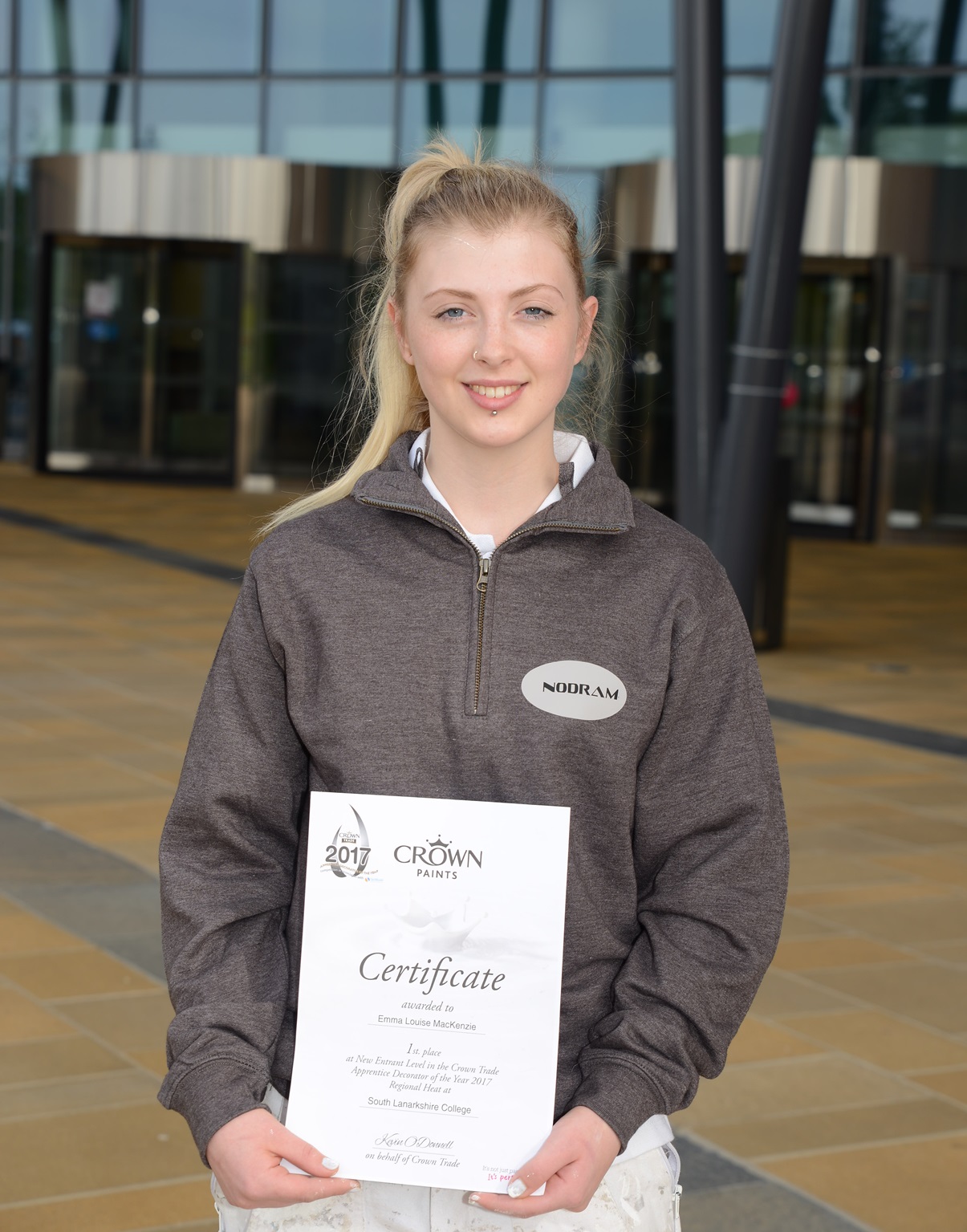 Inverness apprentice scoops top prize at leading industry awards