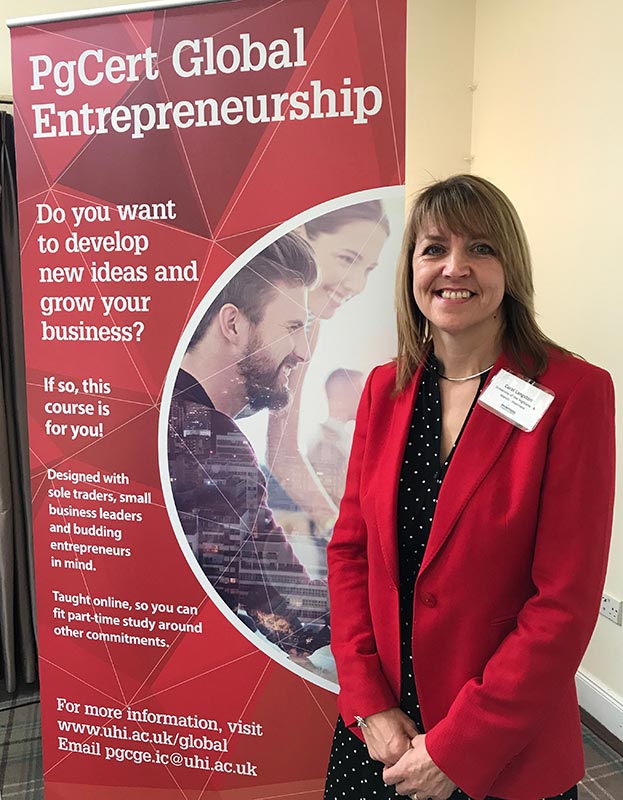 Inverness College UHI launches Postgraduate Certificate in Global Entrepreneurship