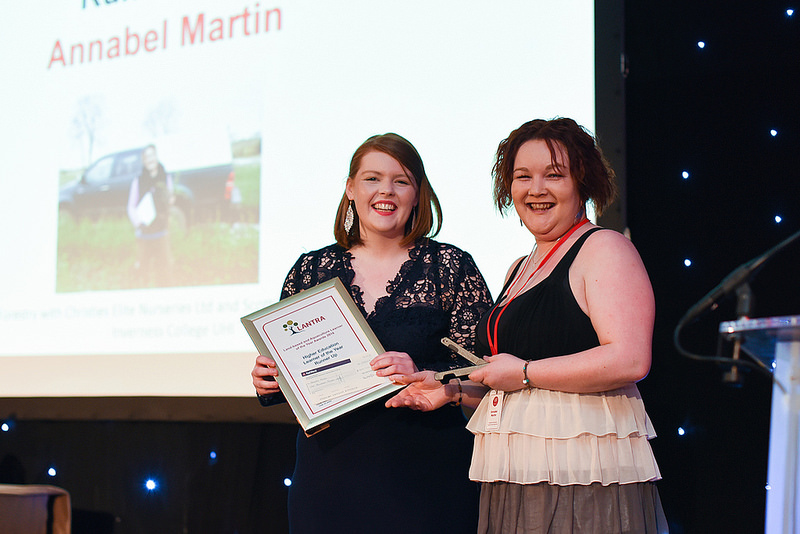 Inverness trainee runner-up at national awards