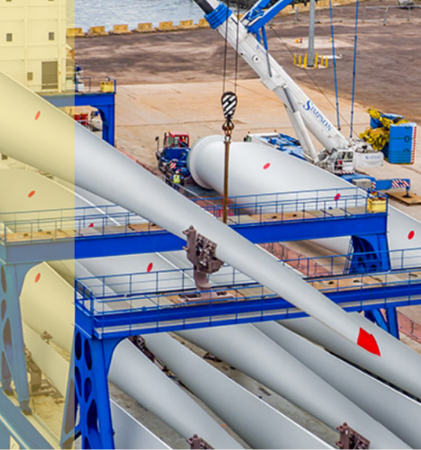 Picture of parts of windmills