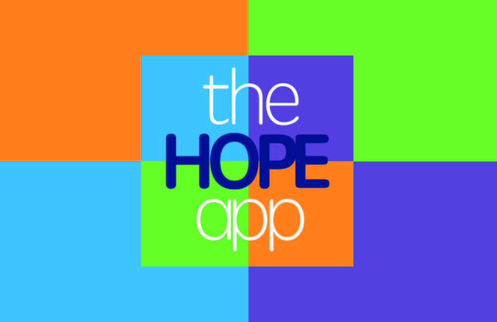 hope app logo coloured squares