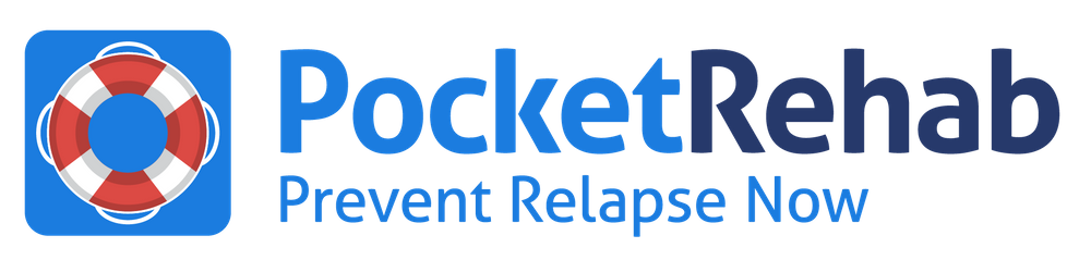 pocket rehab logo of a lifebelt