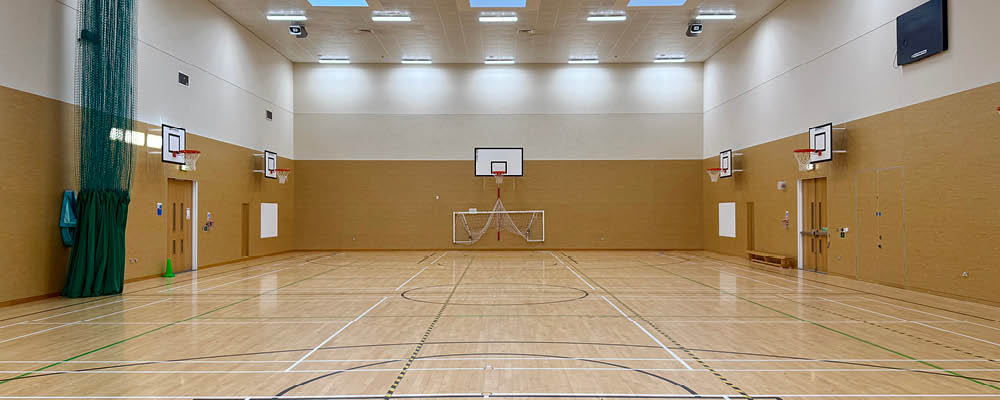 UHI Inverness sports hall facilities