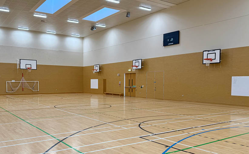 UHI Inverness sports hall facilities