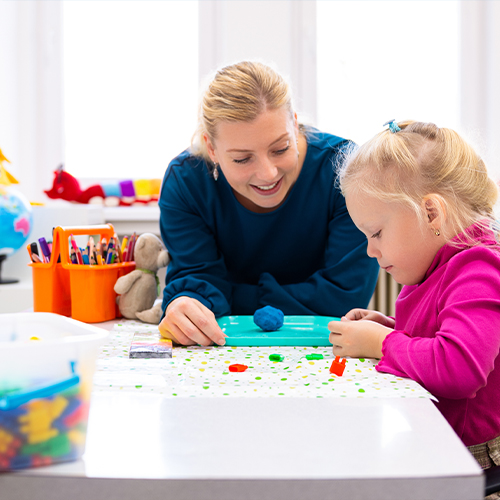 women and child doing sensory activities women and child doing sensory activities