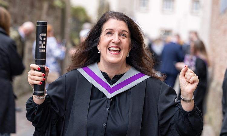 UHI Inverness graduate Carol Sutherland