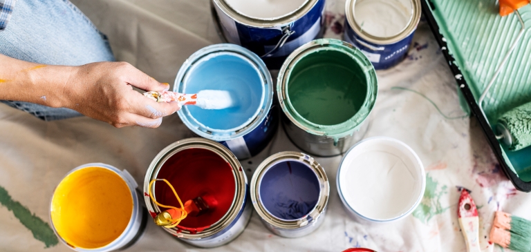 paint buckets paint buckets