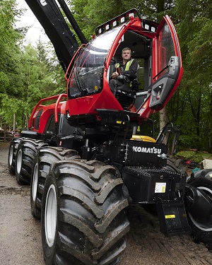 Forestry lecturer Andrew Smith