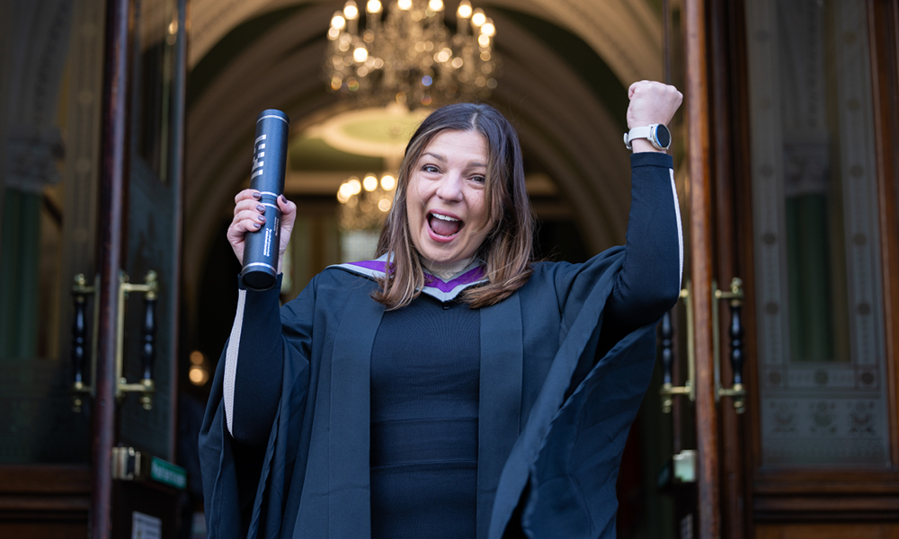 UHI Inverness Person-Centred Counselling and Psychotherapy DipHE Graduate, Anna Lynch