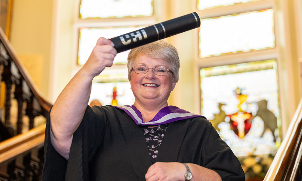 UHI Inverness BA Child and Youth Studies Graduate, Maureen Robb UHI Inverness BA Child and Youth Studies Graduate, Maureen Robb