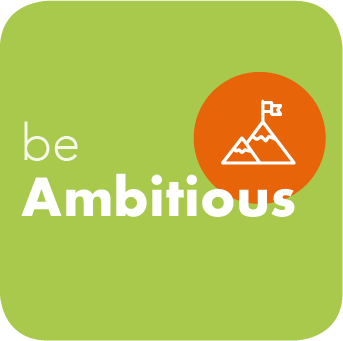 Be ambitious