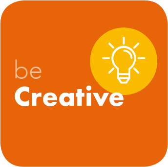 Be creative