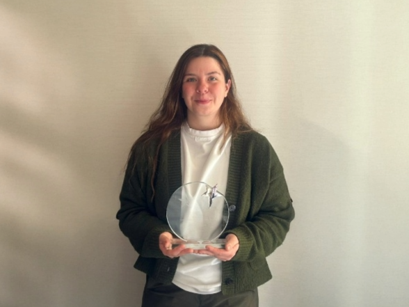 Trees and Timber Learner of the Year winner Hannah Thomson Trees and Timber Learner of the Year winner Hannah Thomson